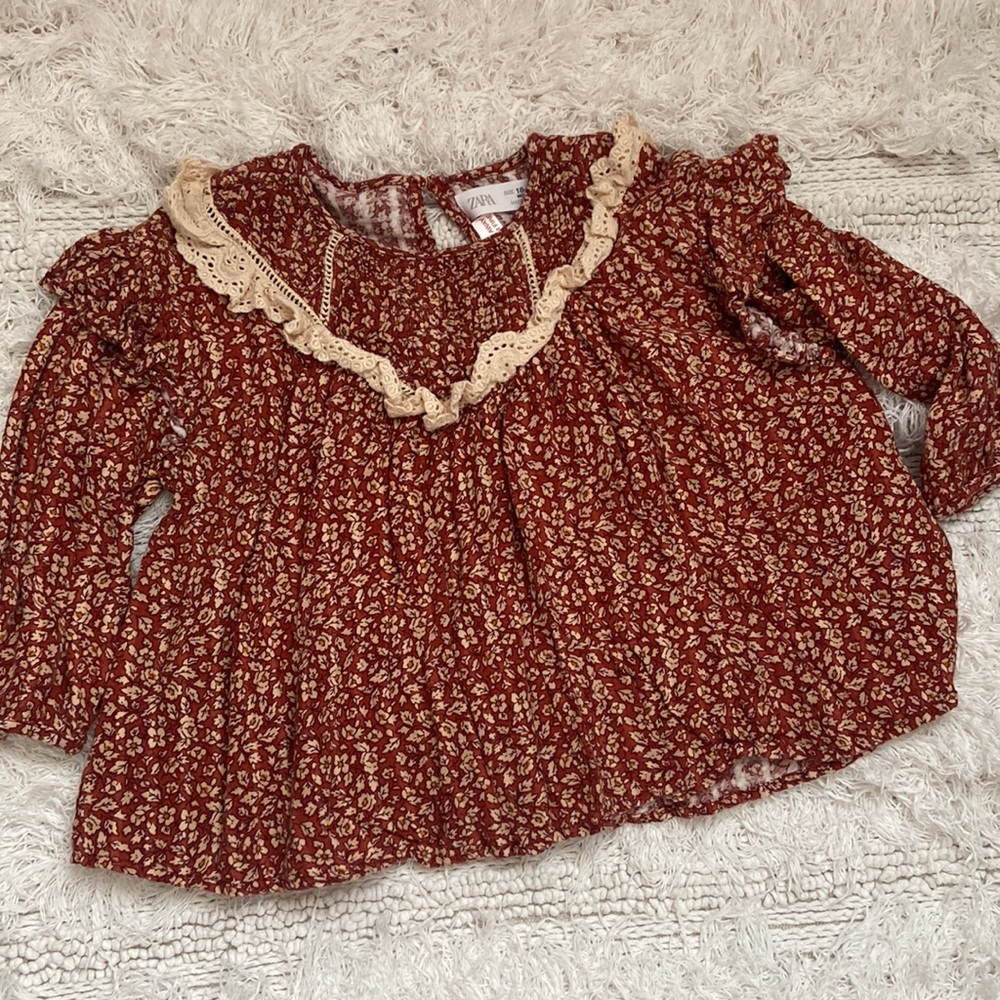 Zara blouse 18-24M